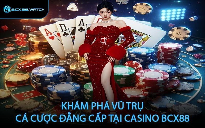 Khám phá vũ trụ cá cược đẳng cấp tại casino BCX88