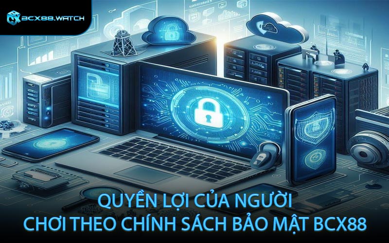 Quyền lợi của người chơi theo chính sách bảo mật BCX88