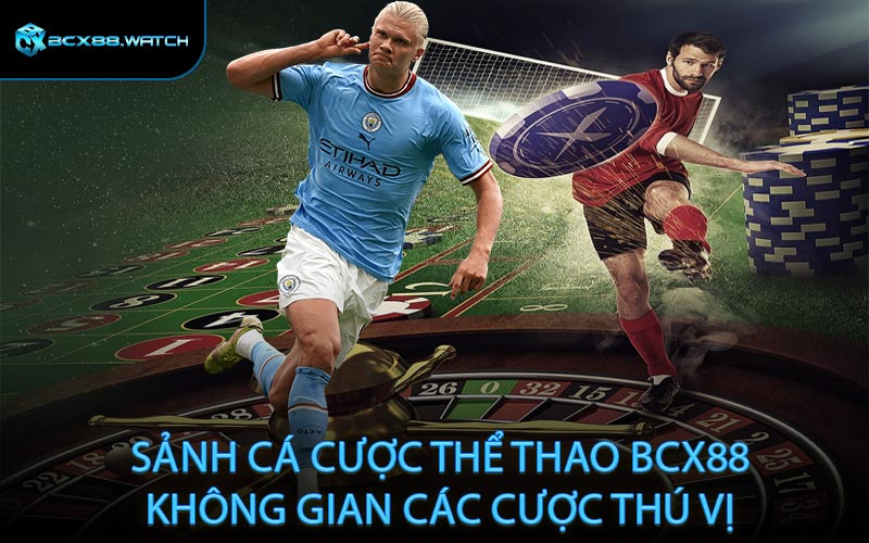 Sảnh cá cược thể thao BCX88 không gian các cược thú vị
