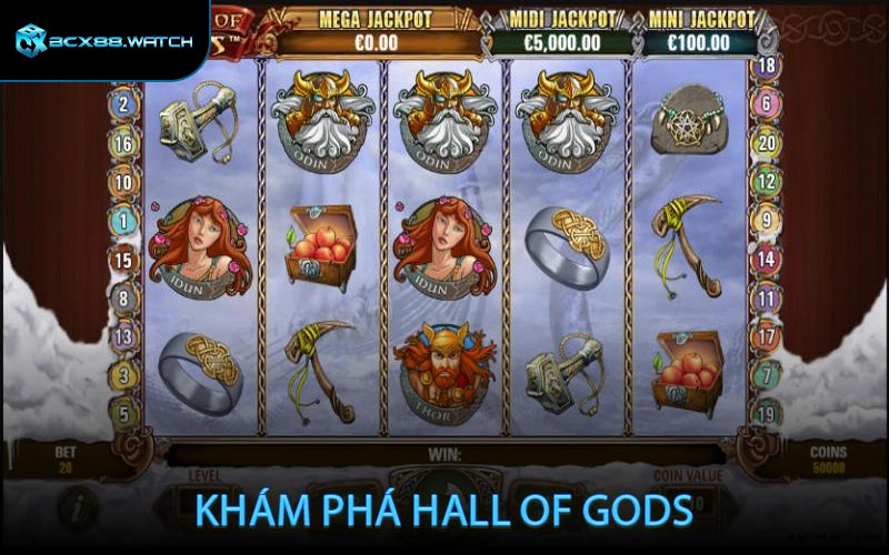 Khám Phá Hall of Gods